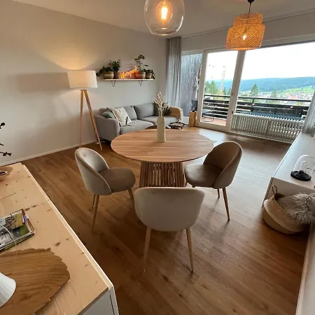公寓 Blackforest Loft - Panoramablick Schwarzwald Schonach im Schwarzwald