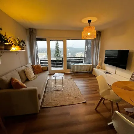 Blackforest Loft - Panoramablick Schwarzwald 公寓 *